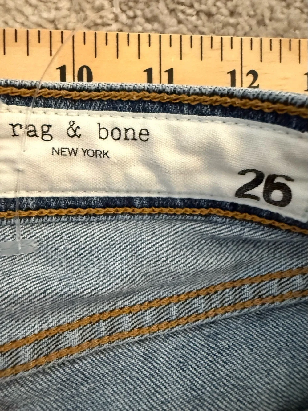 rag & bone Dre low rise slim boyfriend jeans